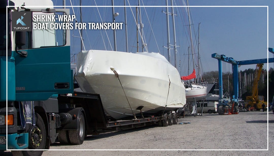 Transport boat covers | Shrink-wrap protection for yachts 